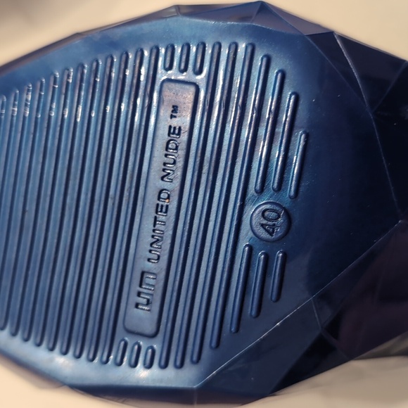 United Nude Hybrid heels size 40 Cobalt Blue - Picture 4 of 6